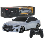 Auto na diaľkové ovládanie 1:24 BMW i5 sivé RASTAR